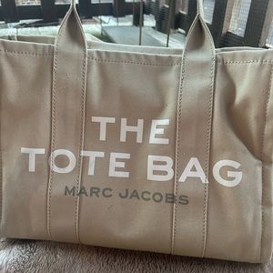 Large beige Marc Jacobs tote
